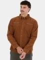 camasa cu maneci lungi pt. barbati Fundango Oregon Corduroy Shirt maro 1