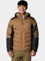 jacheta de primavara pt. barbati Columbia Labyrinth Loop II Hooded Jacket oliv 1