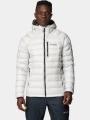 jacheta de primavara pt. barbati Columbia Arctic Crest Down Hooded Jacket gri 1