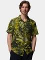 camasa cu maneci scurte pt. barbati Columbia Tech Trail Utility Printed Woven Short Sleeve verde inchis 1