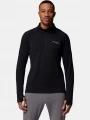 pulover polar pt. barbati Columbia DriVenture Half Zip negru 1