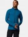 pulover polar pt. barbati Columbia DriVenture Half Zip albastru 1