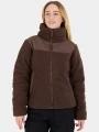 geaca matlasata de tranzitie pt. femei Fundango Nukka Padded Jacket maro 1