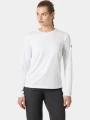 tricou cu maneci lungi, pentru sport pt. femei Helly Hansen W Hh Tech Crew Ls alb 1