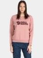 pulover pt. femei Fjallraven Fjällräven Logo Sweater W roz 1