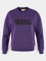pulover pt. femei Fjallraven Fjällräven Logo Sweater W violet 1