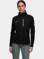pulover polar pt. femei Mammut Aenergy Light ML Hooded Jacket negru 1