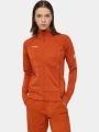 pulover polar pt. femei Mammut Taiss ML Jacket portocaliu 1