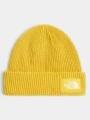 caciula tricotata The North Face Salty Lined Beanie galben 1