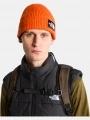 caciula tricotata The North Face Tnf Logo Box Cuffed Beanie portocaliu 1