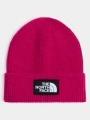 caciula tricotata The North Face Tnf Logo Box Cuffed Beanie magenta 1