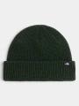 caciula tricotata The North Face Tnf Fisherman Beanie verde inchis 1