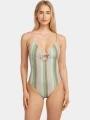 costum de baie pt. femei O'Neill Jaida Swimsuit verde 1