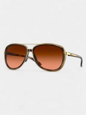 ochelari de soare polarizati Oakley Split Time maro 1