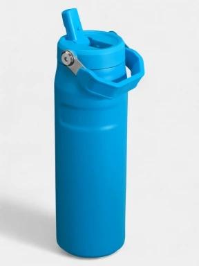 bidon Stanley The IceFlow™ Bottle Flip Straw 2.0 0.07L / 24oz albastru 3
