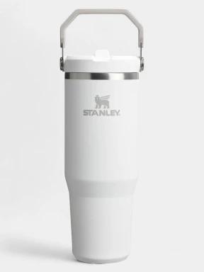 bidon Stanley The IceFlow™ Flip Straw 2.0 Tumbler 0.89L / 30oz alb 1