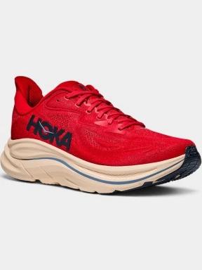 pantofi pentru alergat pe asfalt pt. barbati Hoka Clifton 10 rosu 1
