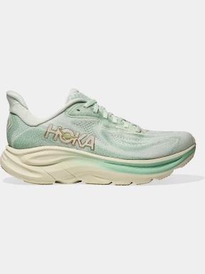 pantofi pentru alergat pe asfalt pt. femei Hoka Clifton 10 verde 3