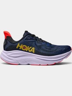 pantofi pentru alergat pe asfalt pt. femei Hoka Clifton 10 albastru inchis 1