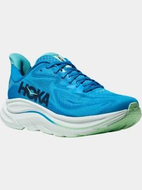 pantofi pentru alergat pe asfalt pt. barbati Hoka Clifton 10 WIDE albastru 1
