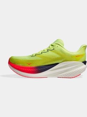 pantofi pentru alergat pe asfalt pt. barbati Hoka Mach X 3 verde deschis 3