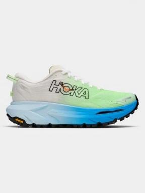 pantofi de cros pt. femei Hoka Mafate 5 albastru deschis 3