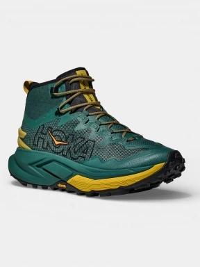 bocanci de drumetie pt. barbati Hoka Mafate Hike verde inchis 1