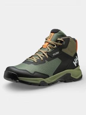 bocanci de drumetie impermeabili pt. barbati Helly Hansen Canyon Mid HT oliv 1
