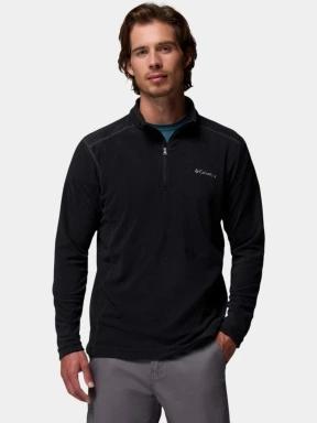 pulover polar pt. barbati Columbia Klamath Range II Half Zip negru 1