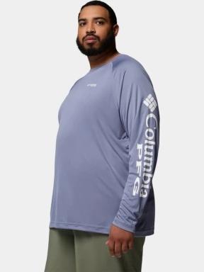 tricou cu maneci lungi, pentru sport pt. barbati Columbia Terminal Tackle Long Sleeve Shirt violet 3