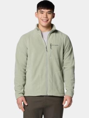 pulover polar pt. barbati Columbia Fast Trek II Full Zip Fleece verde 1