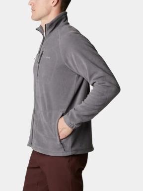 pulover polar pt. barbati Columbia Fast Trek II Full Zip Fleece gri 3