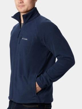 pulover polar pt. barbati Columbia Fast Trek II Full Zip Fleece albastru 3