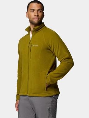 pulover polar pt. barbati Columbia Fast Trek II Full Zip Fleece verde 3