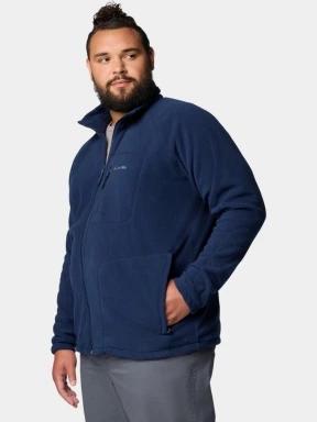 pulover polar pt. barbati Columbia Fast Trek II Full Zip Fleece albastru inchis 3