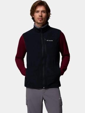 vesta polar pt. barbati Columbia Fast Trek Fleece Vest negru 1