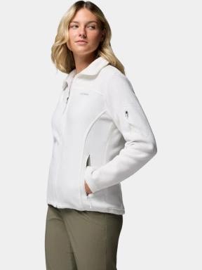 pulover polar pt. femei Columbia Fast Trek II Jacket alb 3