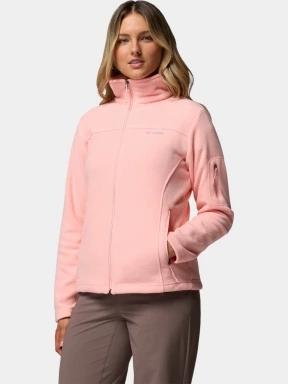 pulover polar pt. femei Columbia Fast Trek II Jacket roz 1