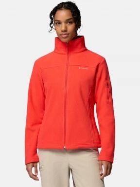 pulover polar pt. femei Columbia Fast Trek II Jacket rosu 1