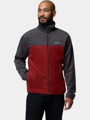pulover polar pt. barbati Columbia Steens Mountain Full Zip 2.0 rosu 1