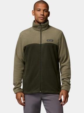 pulover polar pt. barbati Columbia Steens Mountain Full Zip 2.0 verde 1