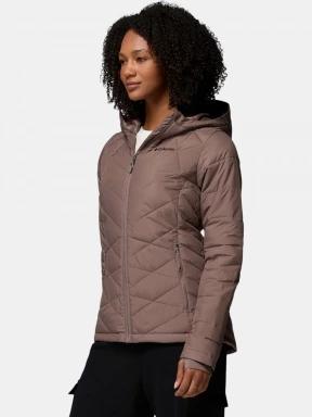 jacheta de primavara pt. femei Columbia Heavenly Hooded Jacket maro 3