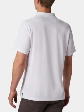 tricou de sport, cu guler pt. barbati Columbia Utilizer Polo alb 3