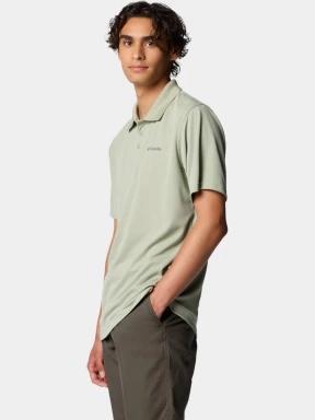 tricou de sport, cu guler pt. barbati Columbia Utilizer Polo verde deschis 3