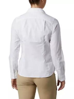 camasa de drumetie pt. femei Columbia Silver Ridge 2.0 Long Sleeve Shirt alb 3