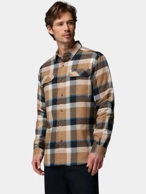 camasa cu maneci lungi pt. barbati Columbia Flare Gun Stretch Flannel maro 3