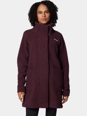 jacheta de primavara pt. femei Columbia Panorama Long Jacket rosu 1