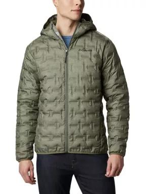 jacheta de primavara pt. barbati Columbia Delta Ridge Down Hooded Jacket verde 1