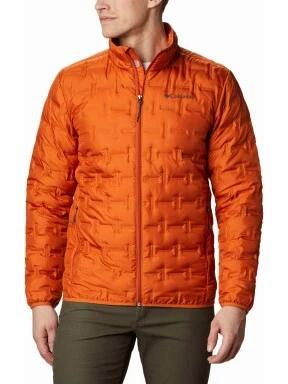 jacheta de primavara pt. barbati Columbia Delta Ridge Down Jacket portocaliu 1