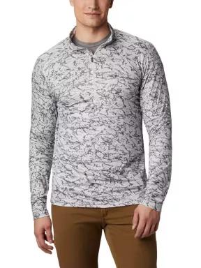 top lenjerie de corp pt. barbati Columbia Winter Power Half Zip gri 1